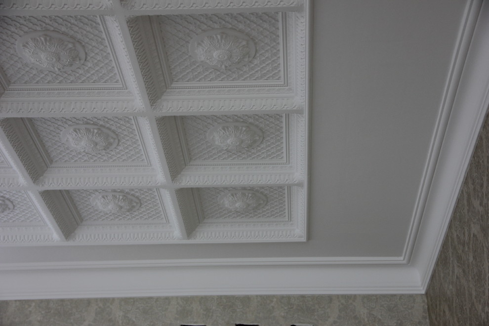 Монтаж гипсовой лепнины