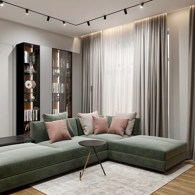 Комфортная квартира 90м² в современном стиле