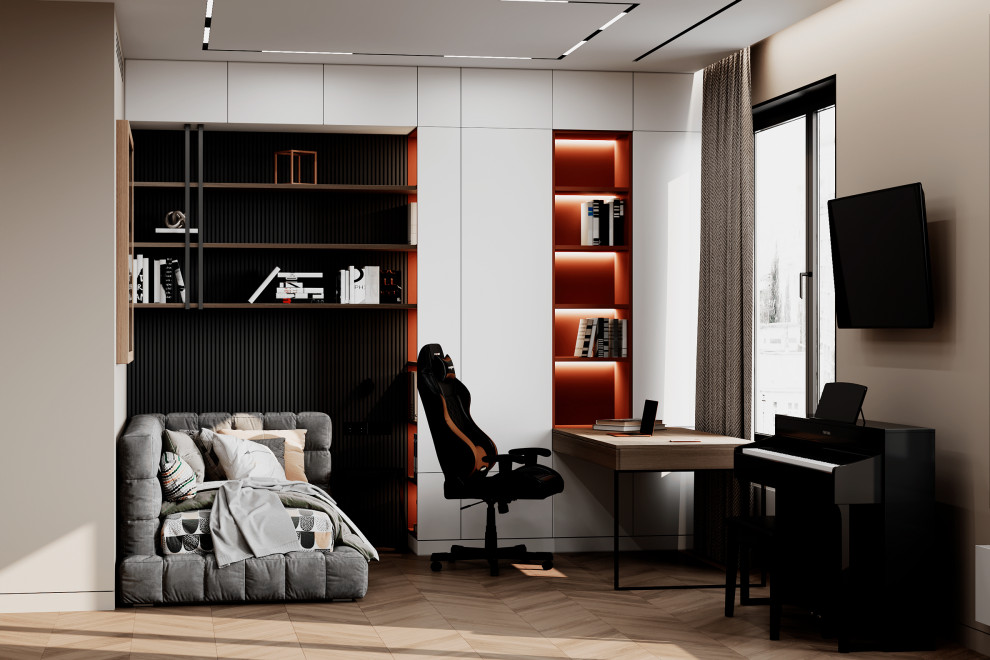 Проект оформления интерьера квартиры 100 кв.м.