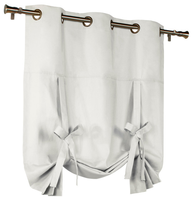 Weathermate Grommet TieUp Panel, 40" x 63" Traditional Curtains