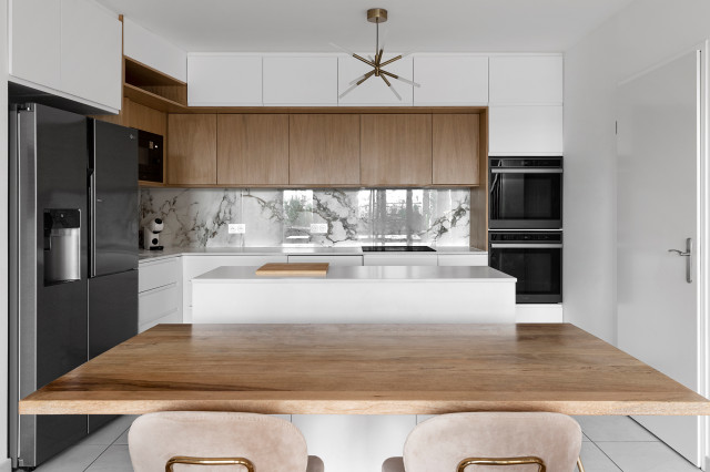 R&eacute;novation partielle | Un duplex dynamis&eacute; - Saint-Maurice eclettico-cucina
