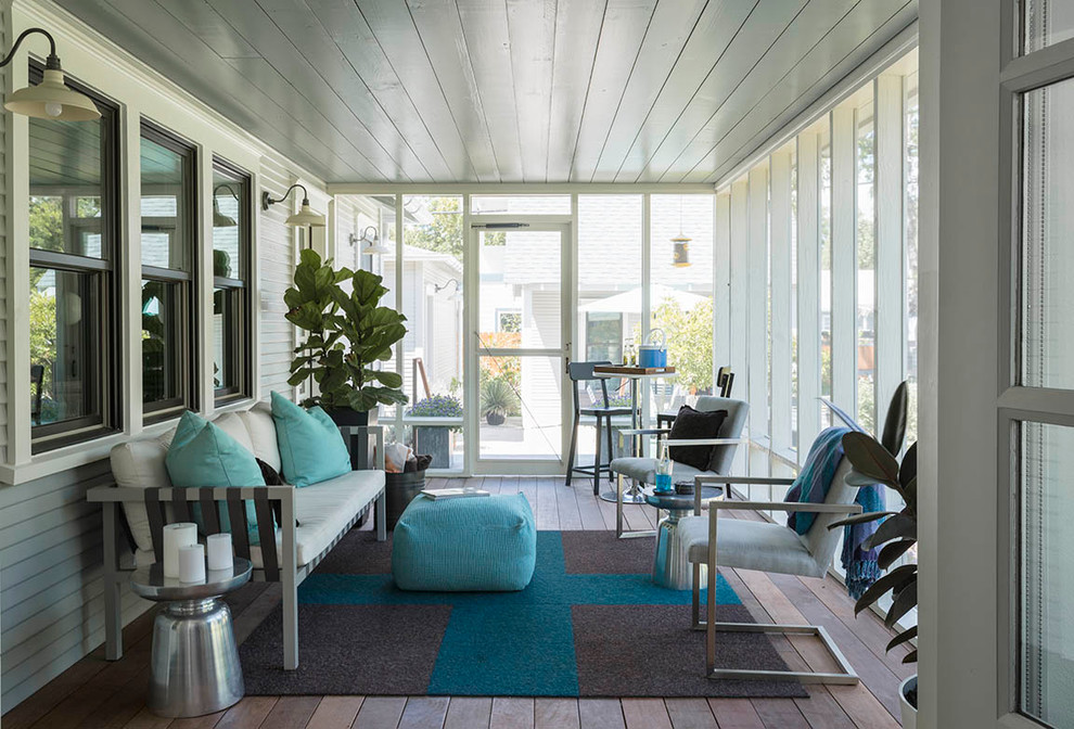 Zennia Cottage and Garden - Transitional - Porch - Austin - by Cuppett ...