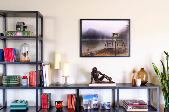 Stoke Newington Penthouse Flat retro-living-room