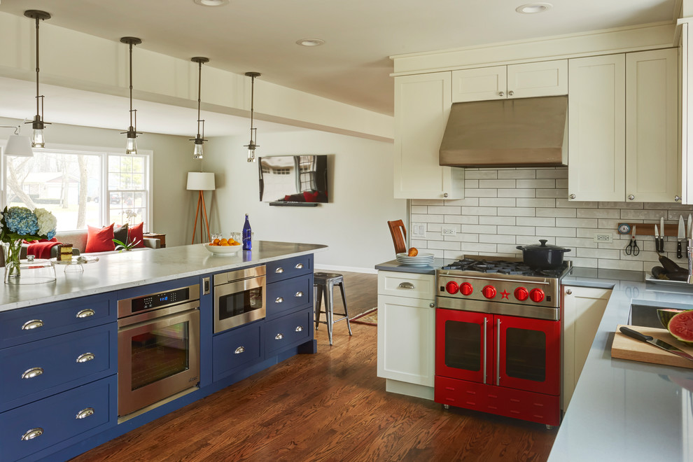 Kitchen - transitional kitchen idea in Chicago