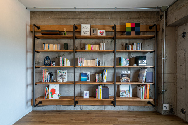 WALL SHELVES industrial-wohnbereich