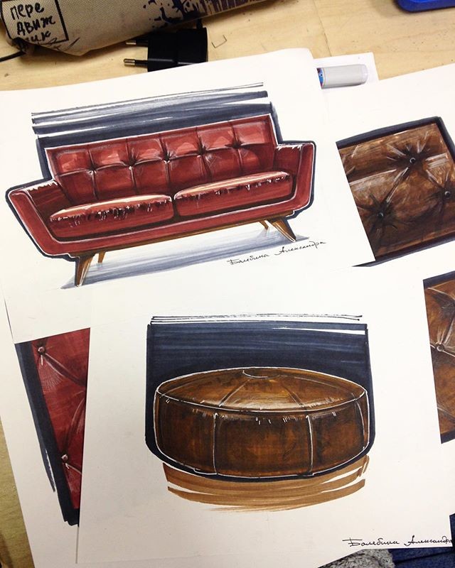 Эскизная подача интерьера для ивентеров, дизайнеров и архитекторов