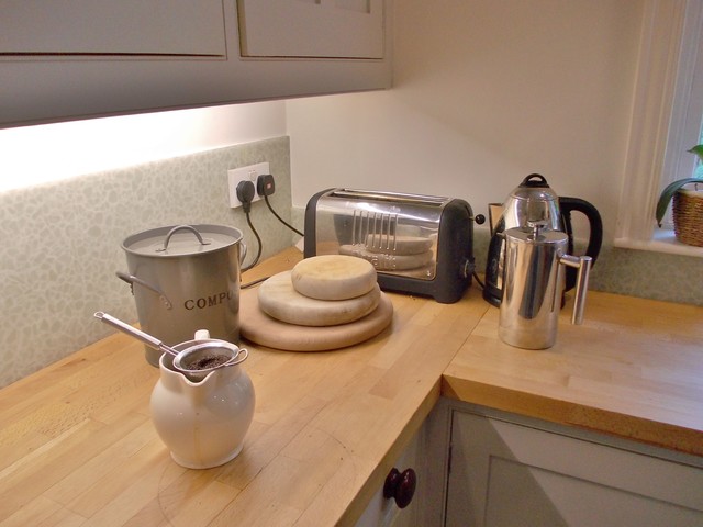 Arcic Large Recycled Glass Upstands Traditional Other By