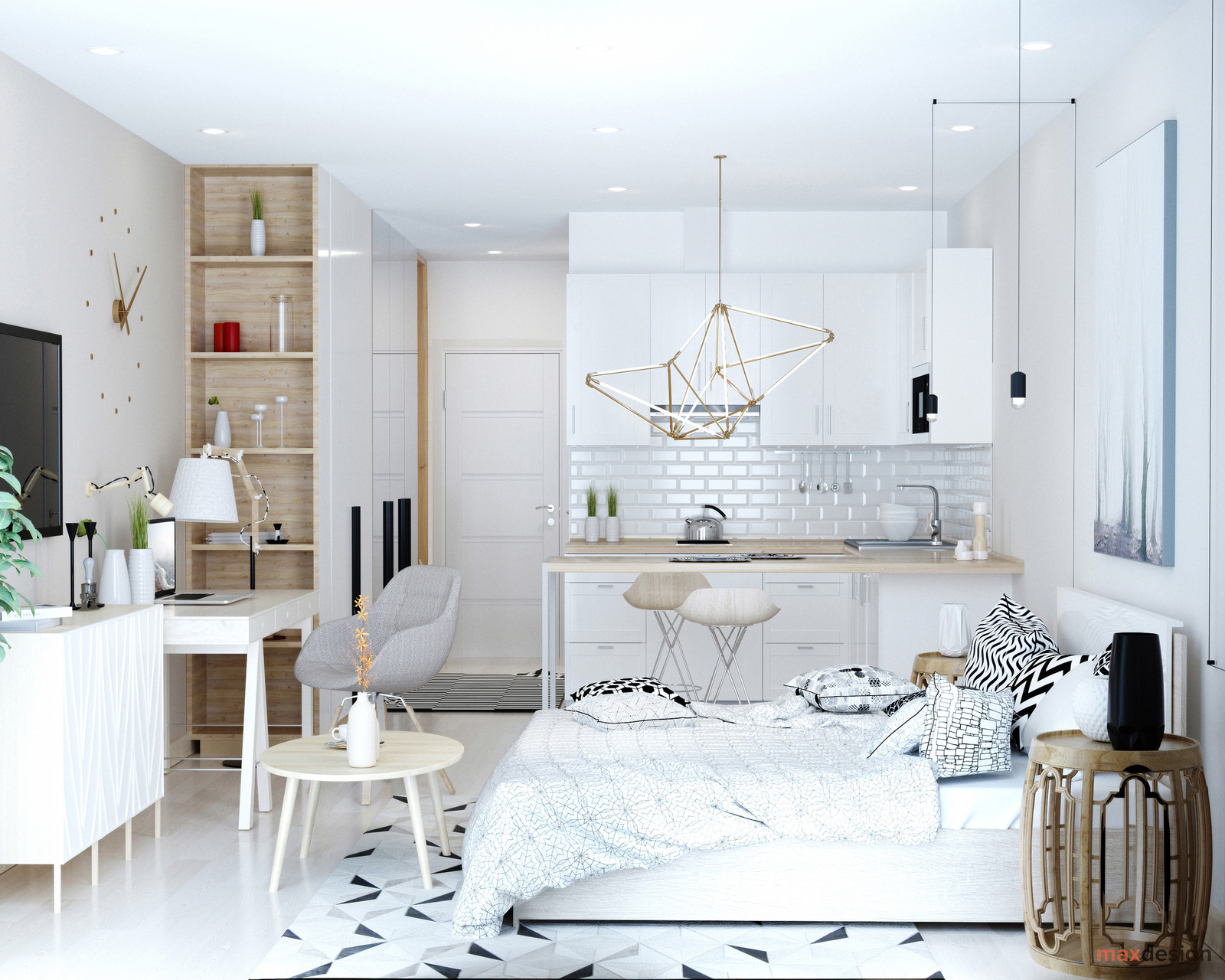 Дизайн интерьера в Скандинавском стиле