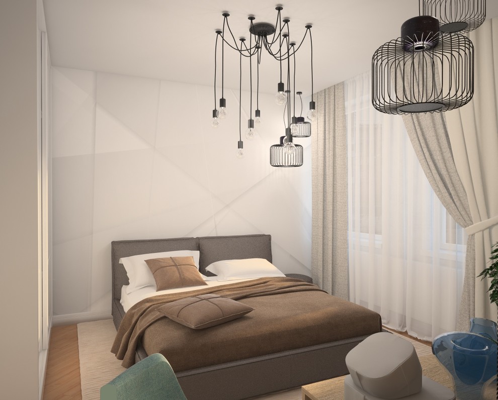 Проект 2-х комнатной квартиры в современном стиле