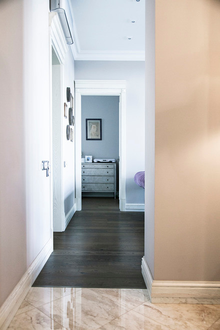 Городские апартаменты с видом на лес