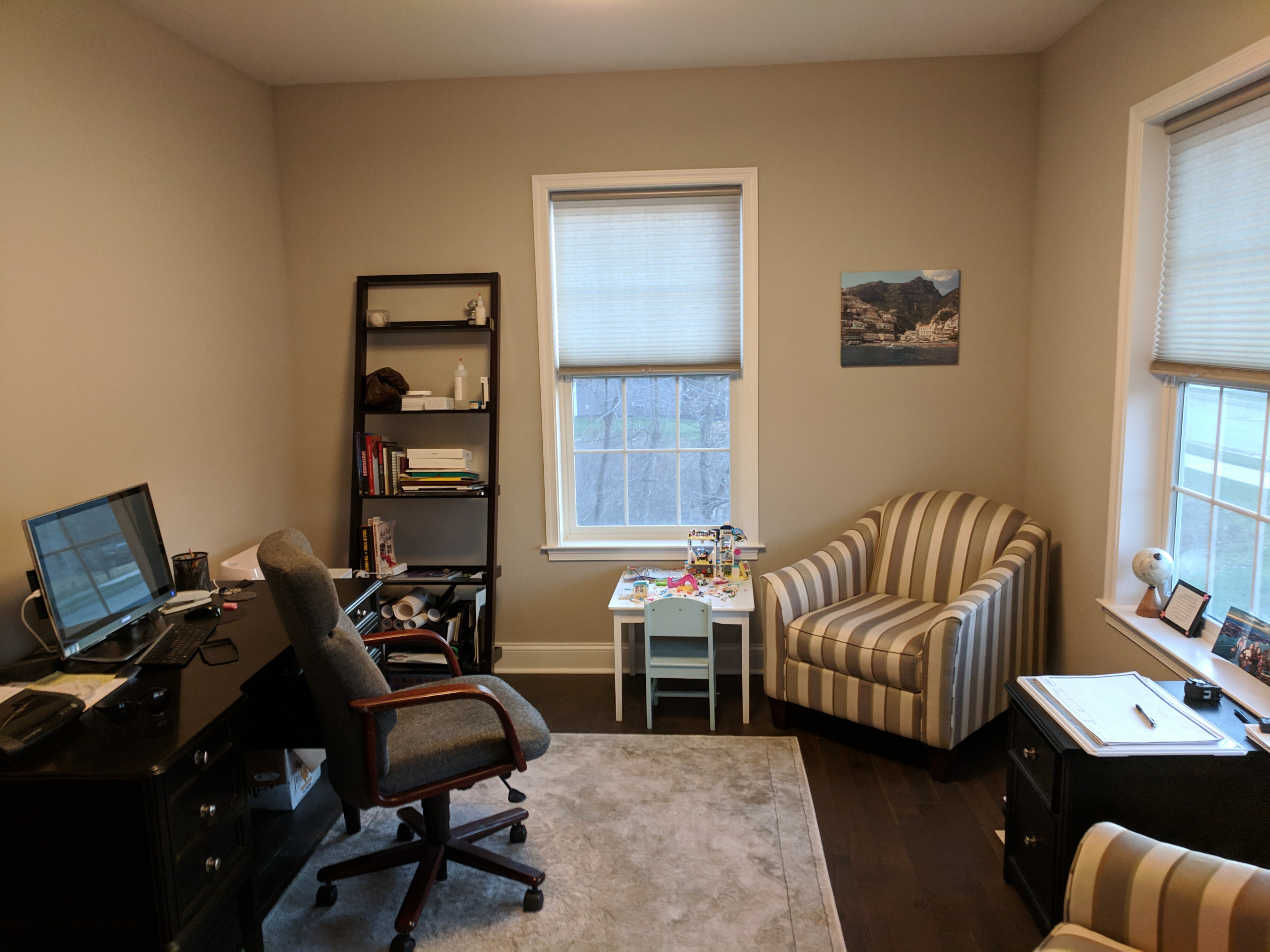 Custom Home Office with Hidden Storage | Harrisburg, PA