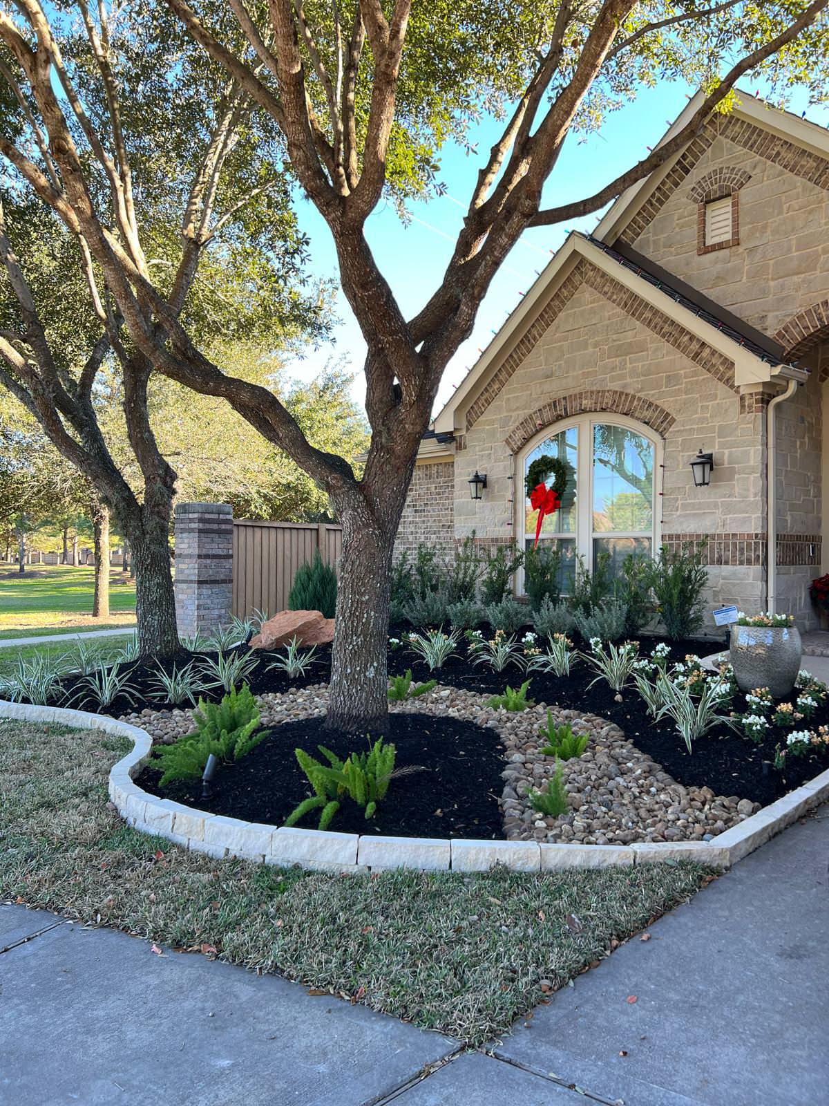 Putting Green, Backyard Paradise and Front yard Makeover in Fulshear!