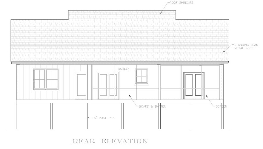 Rear Elevation