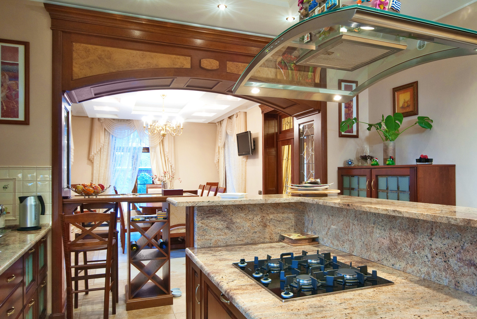 Дизайн интерьера загородного дома в Мельничном ручье