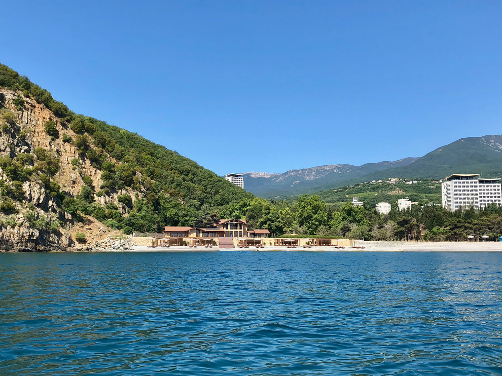 Проект  ресторана с благоустройством пляжа Республика Крым, пгт. Партенит