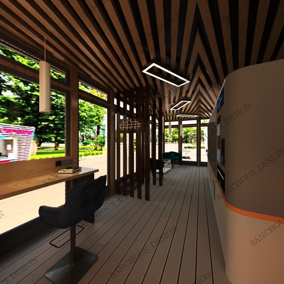 Концепция павильона Библиотеки самообслуживания