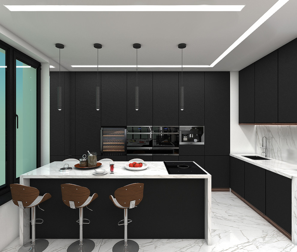 Кухня совмещенная с гостиной