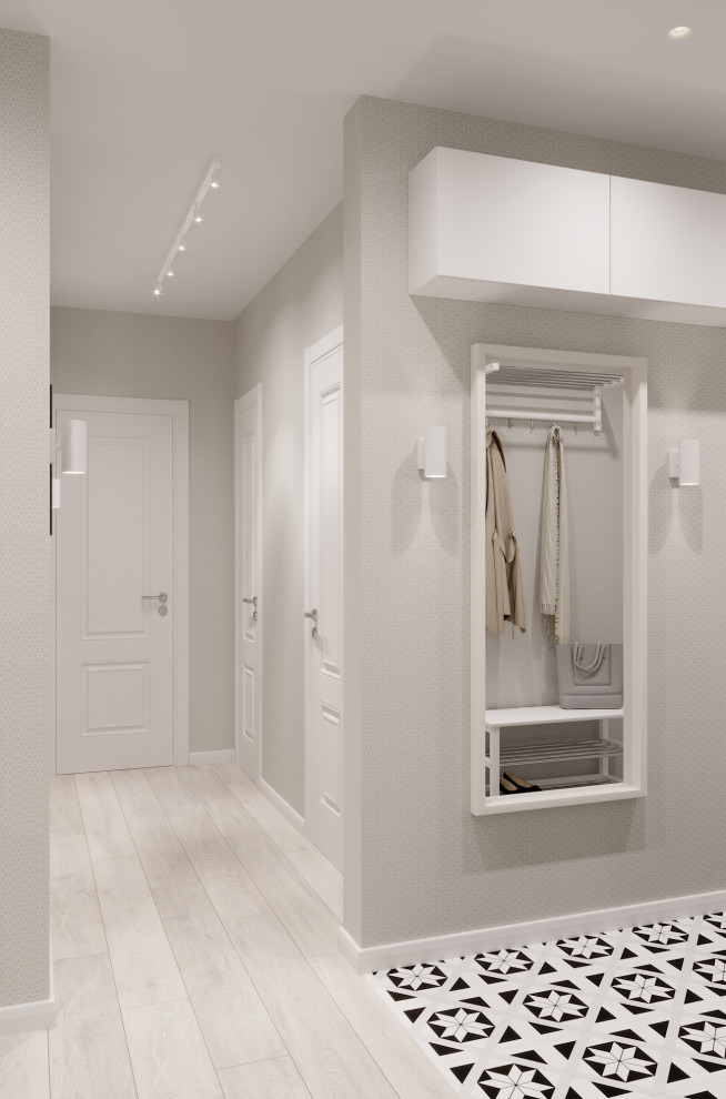 Квартира в Скандинавском стиле для молодой семьи