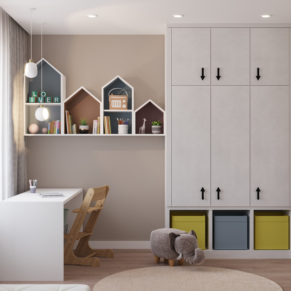 Дизайн-проект квартиры, площадью 99,1 м2 в г. Новосибирск