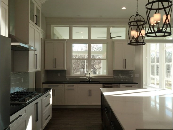 Inspiration for a transitional kitchen remodel in Cedar Rapids