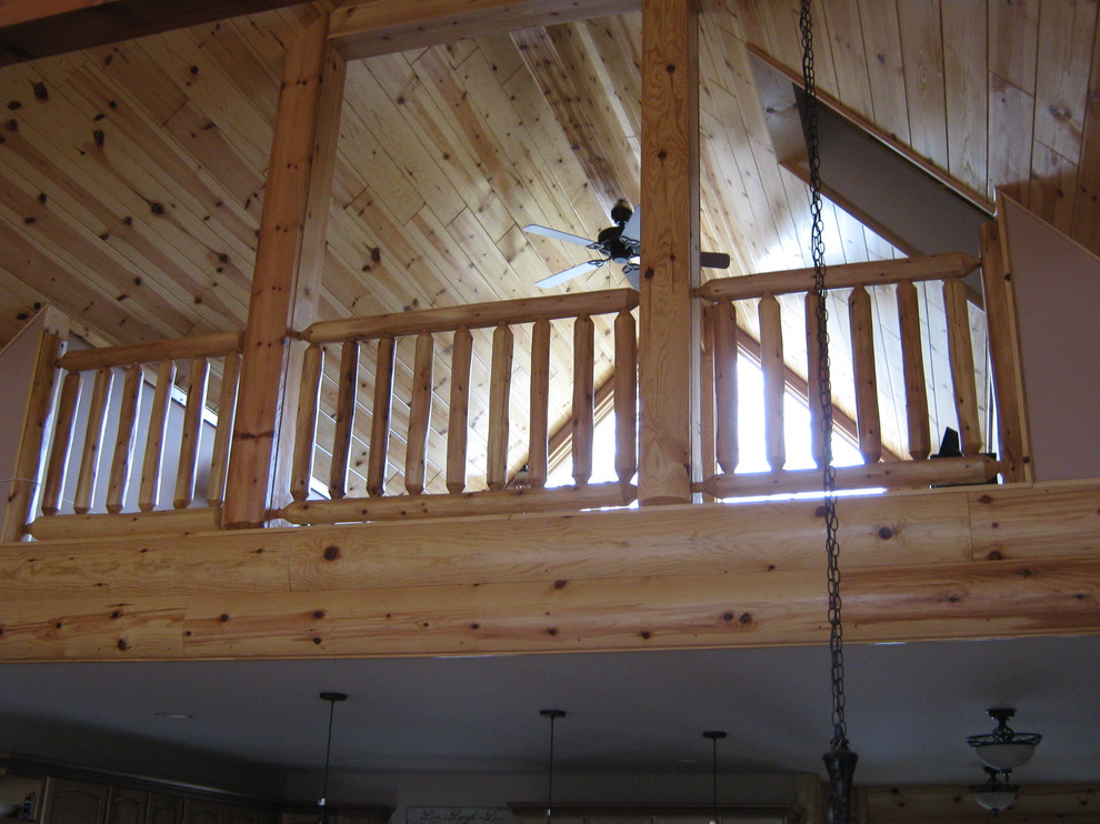 Staircase - rustic staircase idea