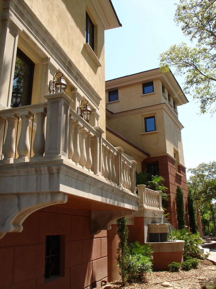 Photo of a mediterranean exterior in Atlanta.