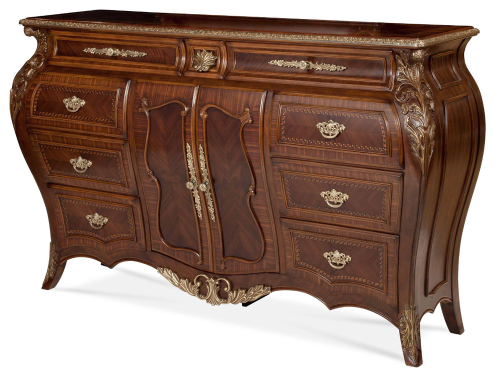 AICO Michael Amini Imperial Court Dresser Victorian Dressers by