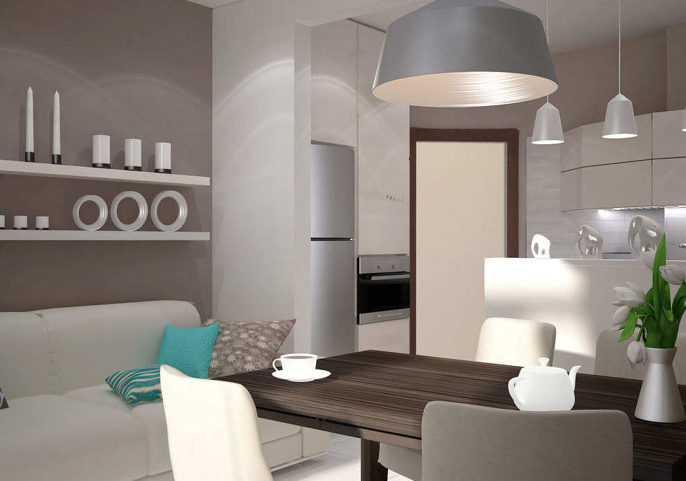 Кухня-гостиная + балкон, ул.Савушкина, Приморский р-н, СПб