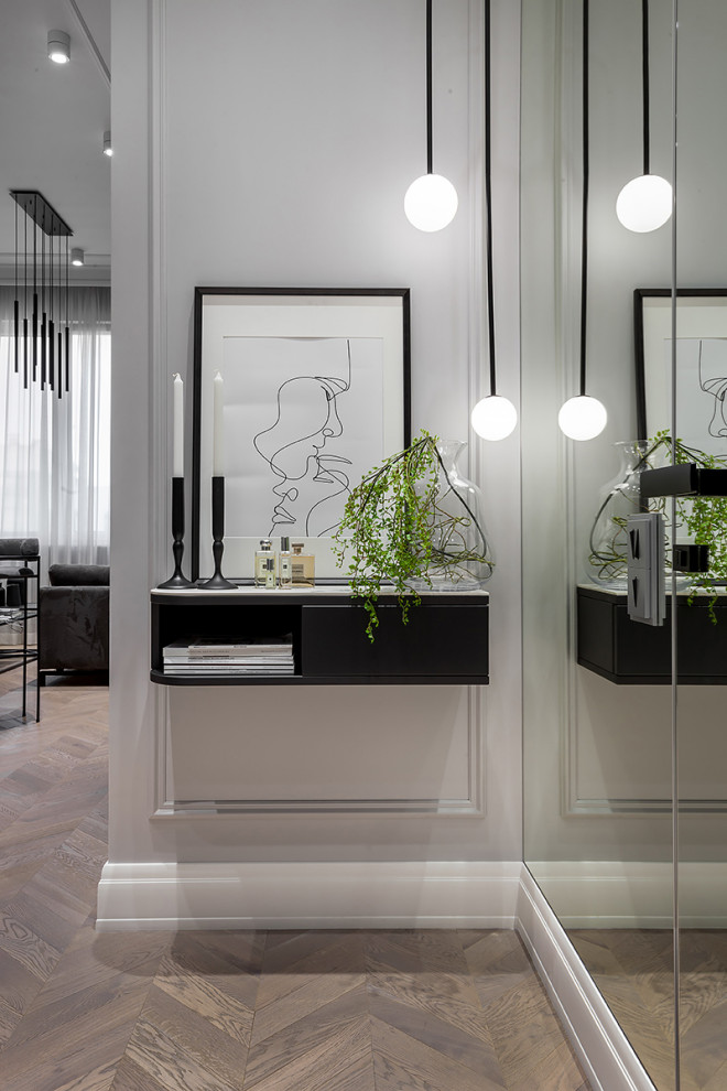 Элегантная квартира в стиле Total black