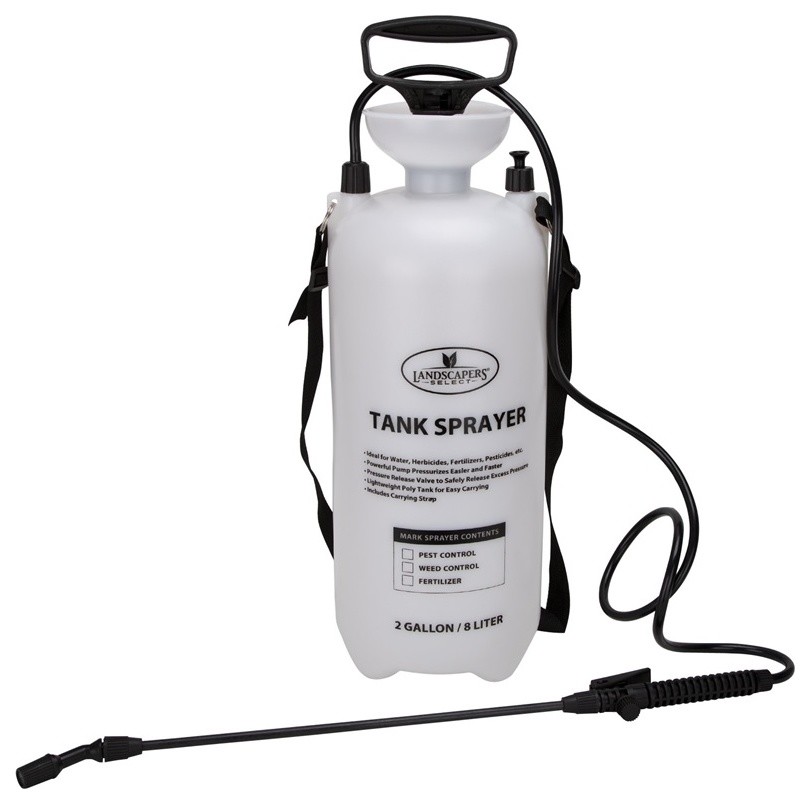 Mintcraft SX-8B Poly Compression Tank Sprayer, 2 Gallon - Traditional ...
