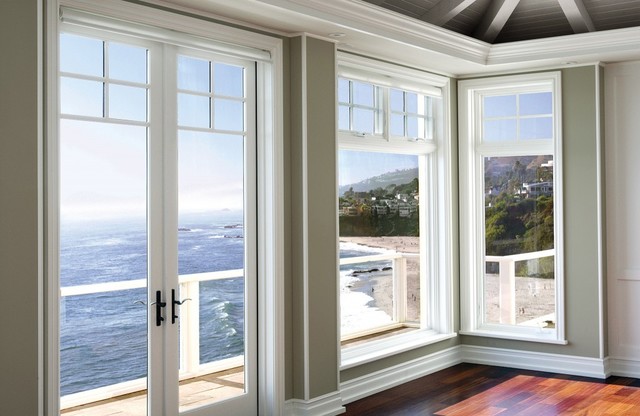 Custom Homes Interiors Beach Style San Go By Window Visions Home Design Large Beach Style Idea In San Go
