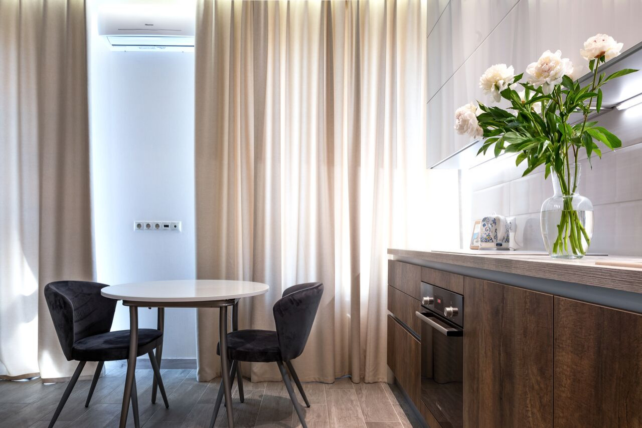 Шторы в гостиную /кухню