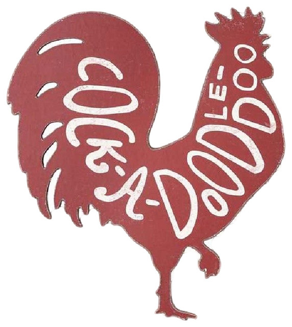 Wood Rooster Wall Decor Farmhouse Novelty Signs By The City Farm Wood Rooster Wall Decor