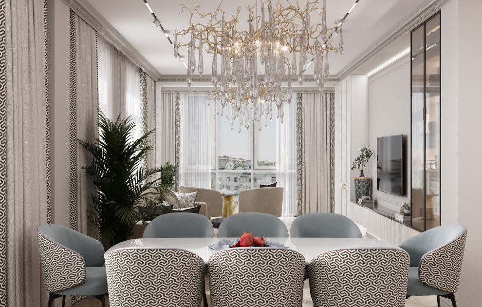 Дизайн проект в стиле эклектика