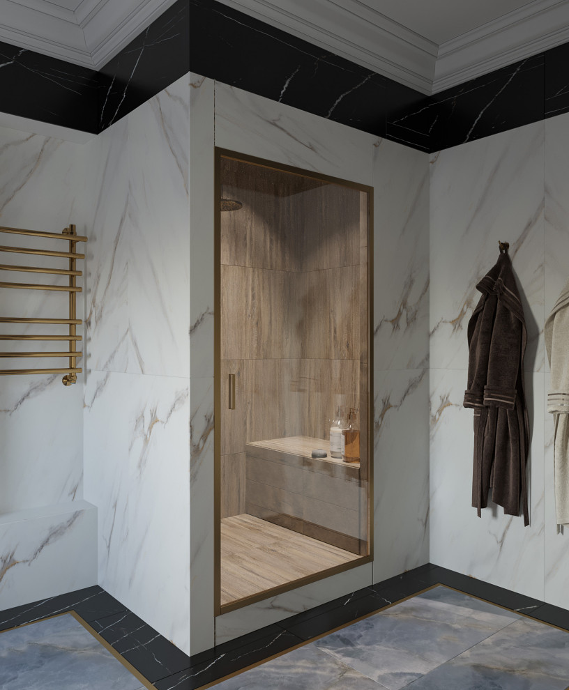 Загородный двухэтажный дом