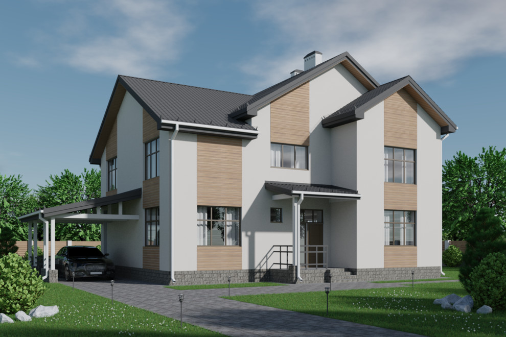 Двухэтажный дом