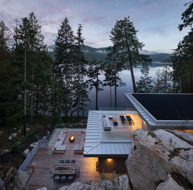 Lake House Haven coastal-deck