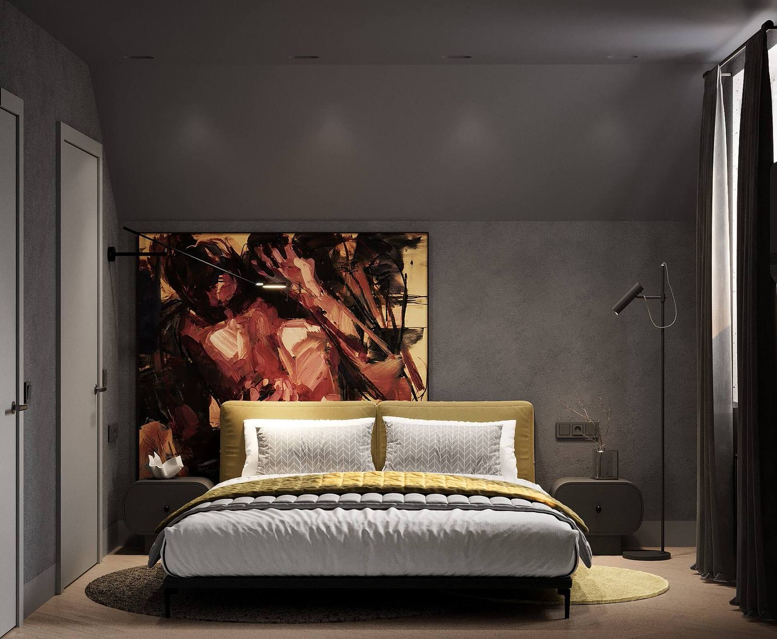 Коттедж 180 кв.м. г. Томск Спальня