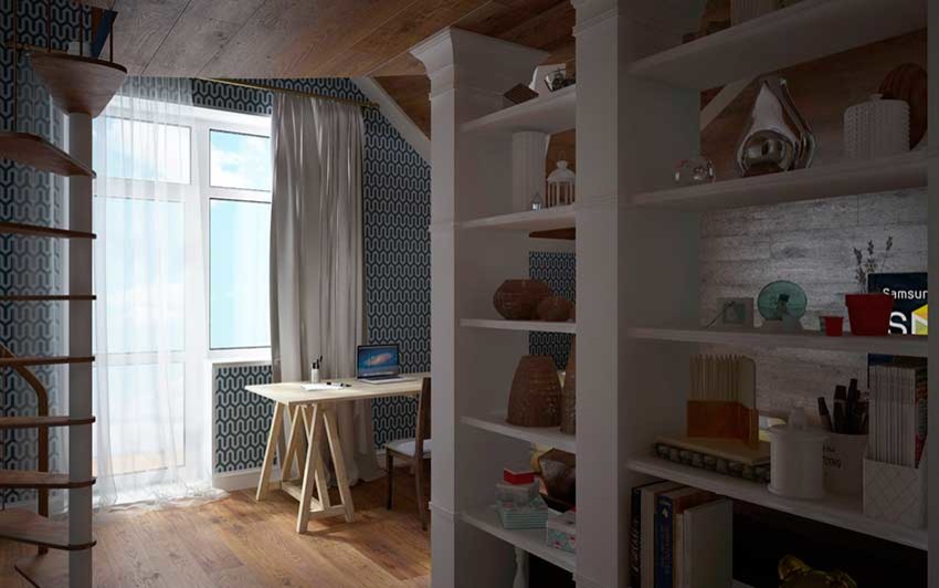 Дизайн-проект детской комнаты от «Strekoza Design»