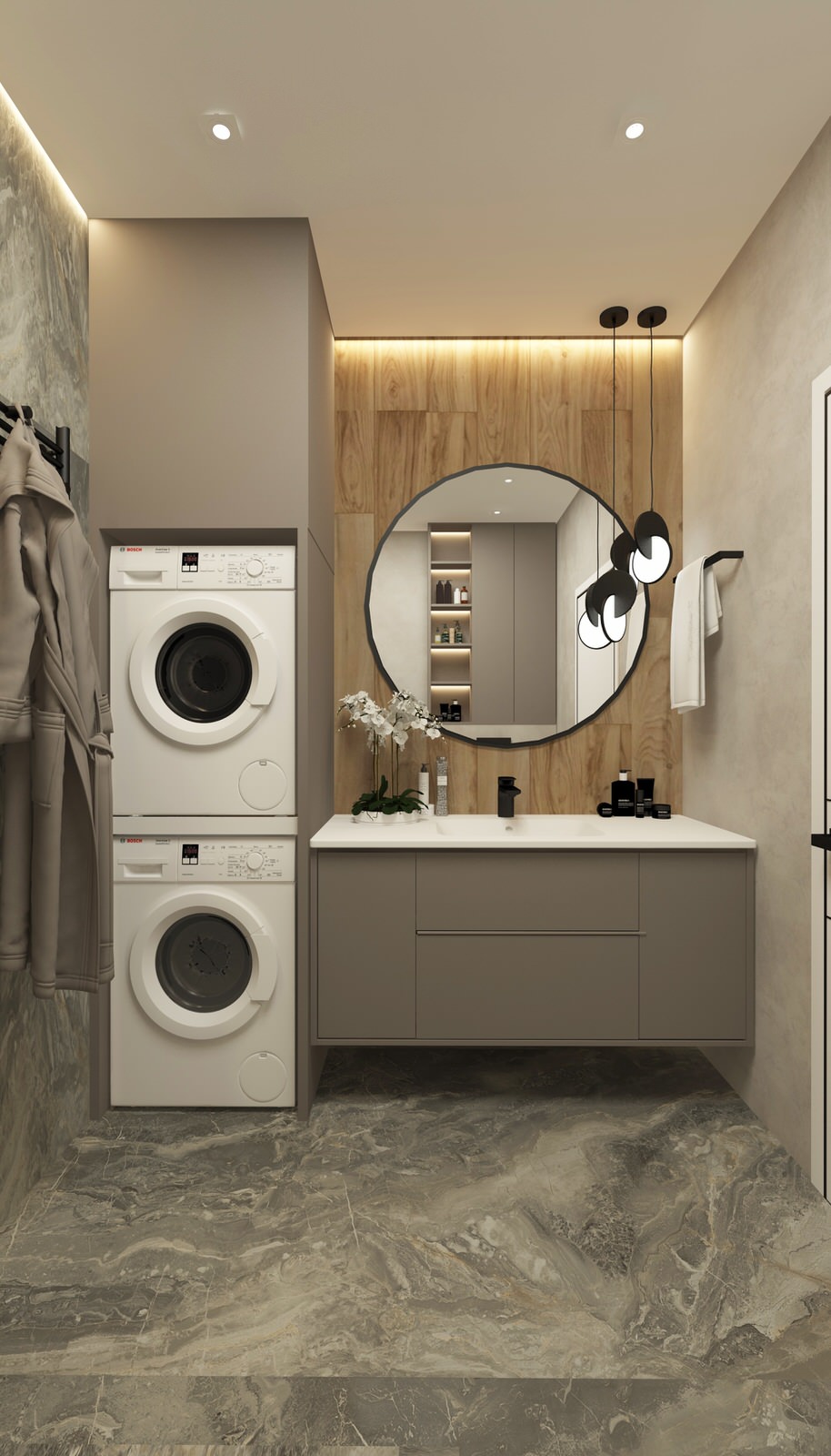 Проект однокомнатной квартиры ЖК Аврора