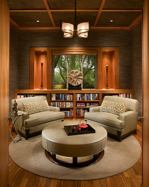 Luxurious Zen Resort - Paradise Valley asian-living-room