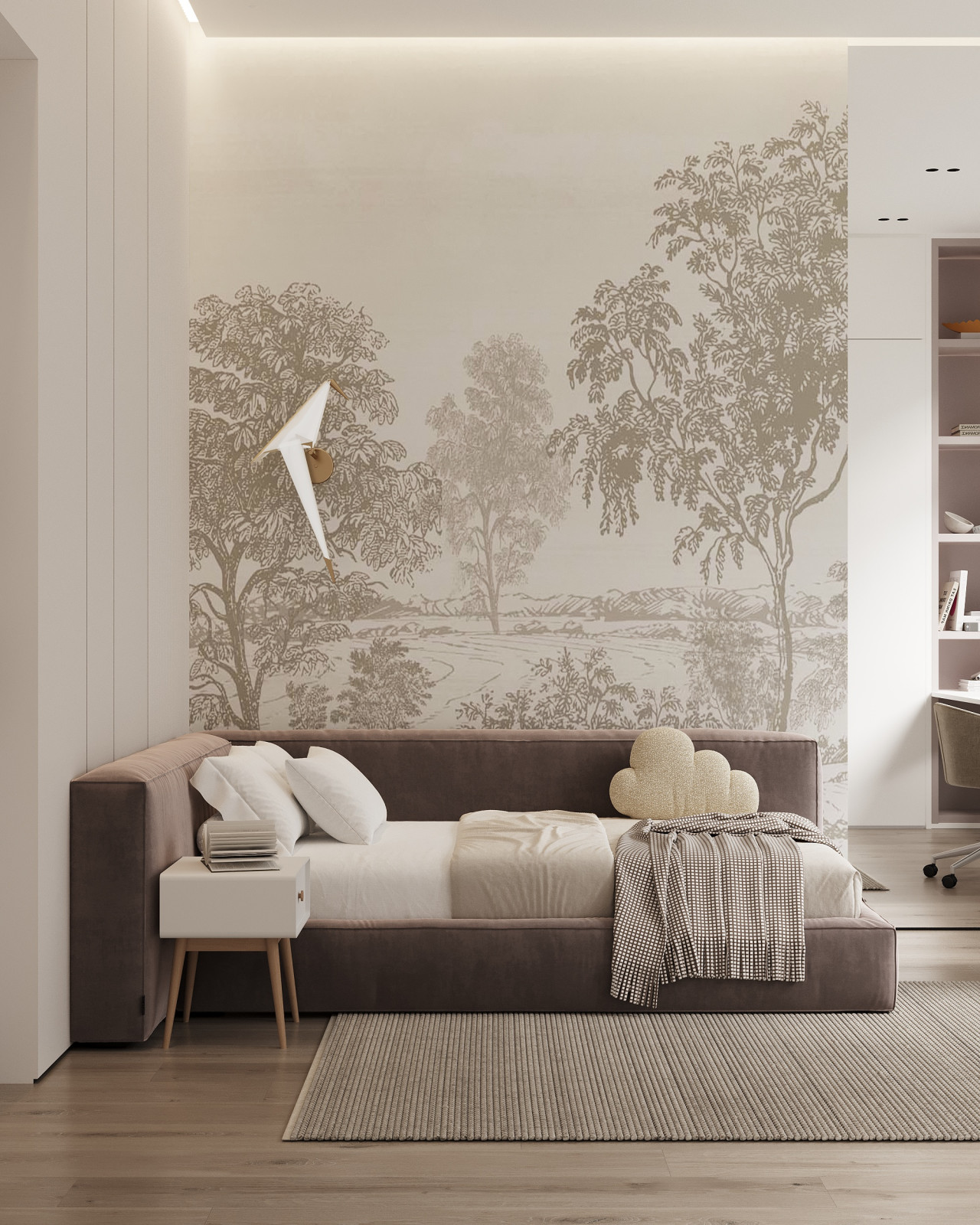 Проект интерьера для загородного дома в Липецке