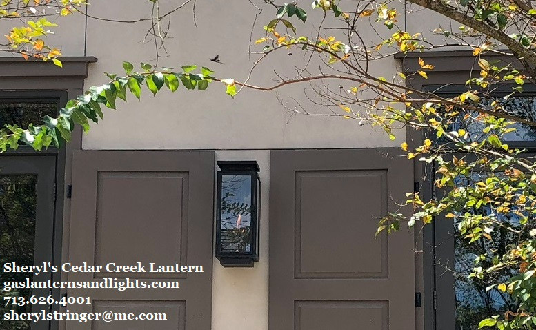 Sheryl's Cedar Creek Transitional Gas Lantern