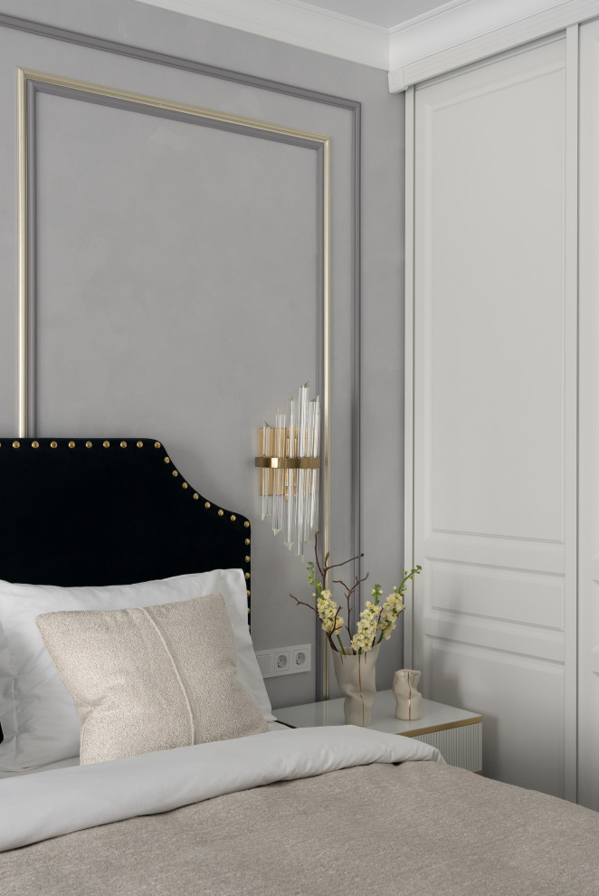 Неоклассика с акцентами индиго