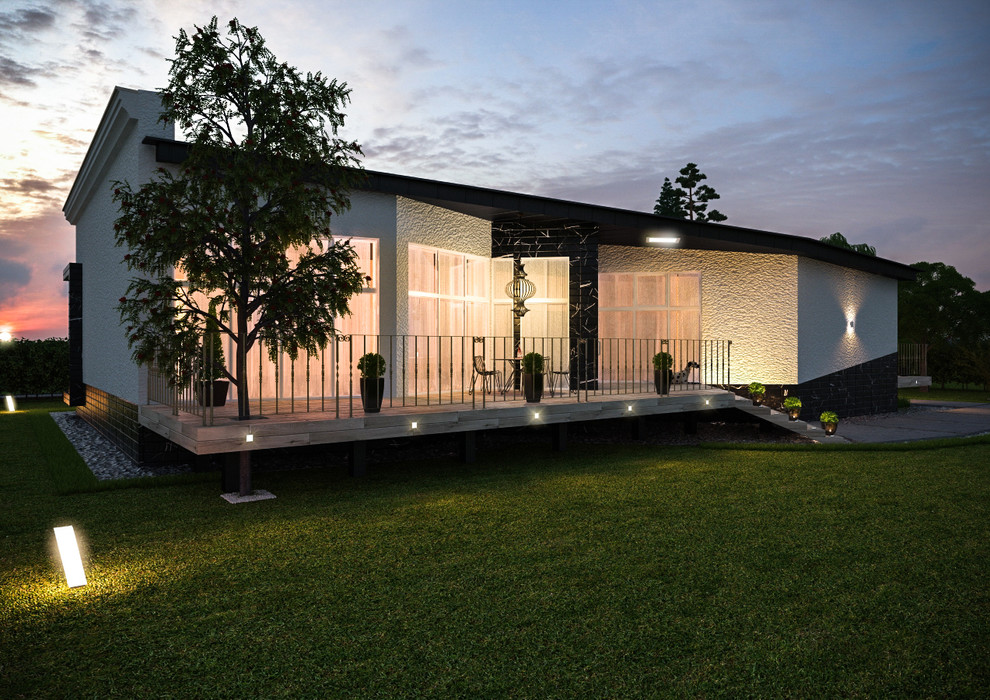 Очаровательный коттедж в Сибири