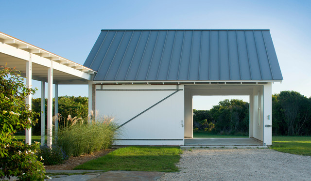 Block Island House landstil-garage
