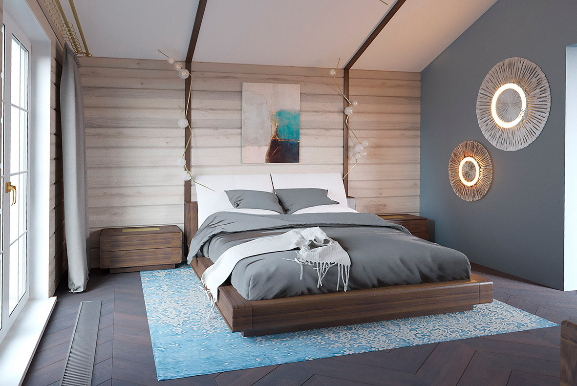 Проект загородного дома в  КРАСНОВИДОВО (ПОДМОСКОВЬЕ)