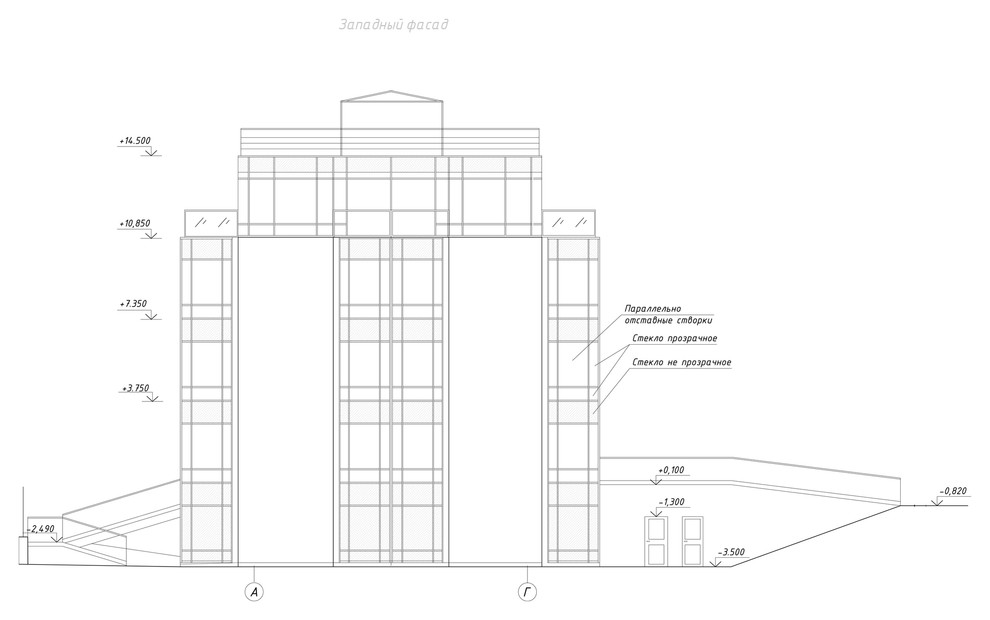 В центре города у рощи.
