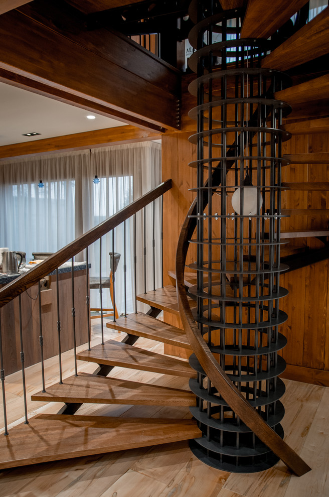 Авторская лестница и мебель