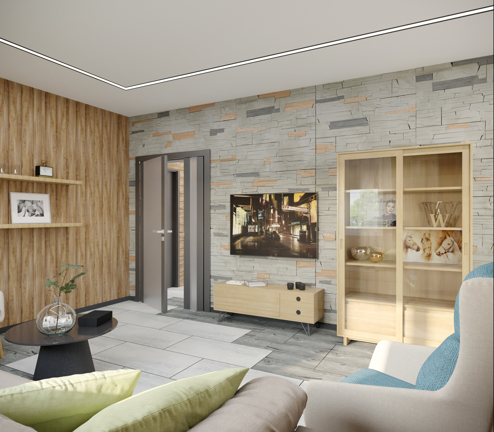 Проект загородного каркасного дома